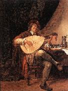 Jan Steen Self-Portrait as a Lutenist painting